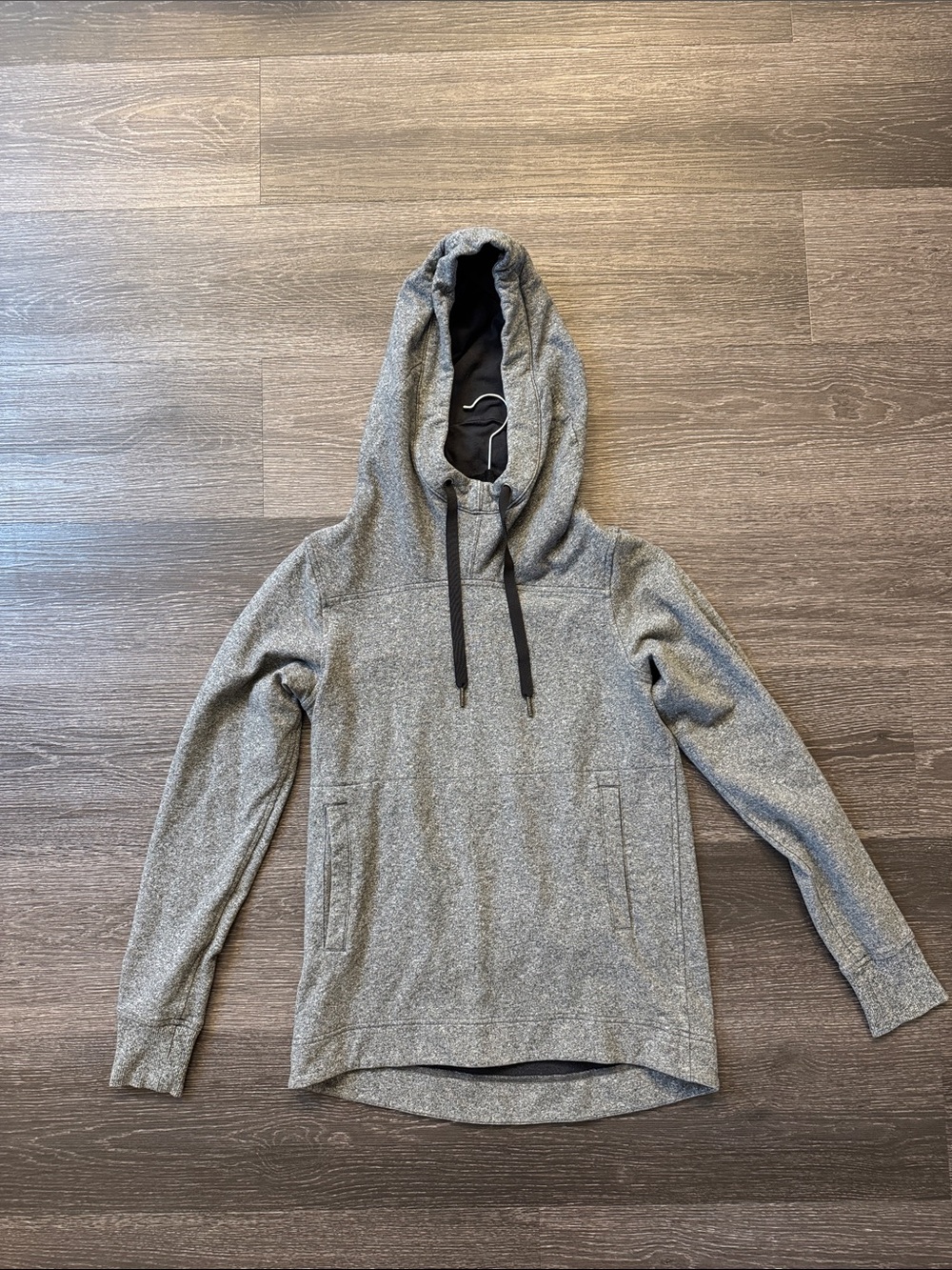 Lululemon Women’s Heather Gray Hooded Pullover Sweater
